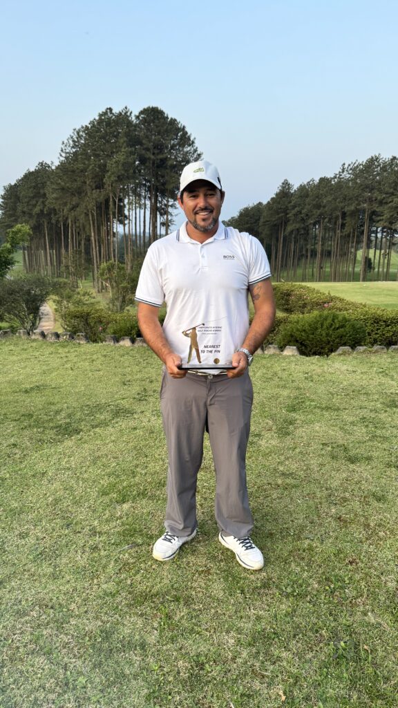 Tiago Silva é campeão da II Etapa do circuito Golf Pro Tour.